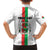 Personalized Burkina Faso Striped Hawaiian Shirt African Mud Cloth Pattern - White - Wonder Print Shop