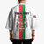 Personalized Burkina Faso Striped Kimono African Mud Cloth Pattern - White - Wonder Print Shop