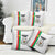 Burkina Faso Striped Pillow Cover African Mud Cloth Pattern - White - Wonder Print Shop