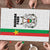 Burkina Faso Striped Puzzle African Mud Cloth Pattern - White - Wonder Print Shop