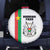 Burkina Faso Striped Spare Tire Cover African Mud Cloth Pattern - White - Wonder Print Shop