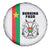Burkina Faso Striped Spare Tire Cover African Mud Cloth Pattern - White - Wonder Print Shop
