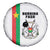 Burkina Faso Striped Spare Tire Cover African Mud Cloth Pattern - White - Wonder Print Shop