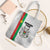 Burkina Faso Striped Tote Bag African Mud Cloth Pattern - White - Wonder Print Shop