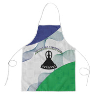 Lesotho Apron Coat Of Arms With Kente Pattern - Wonder Print Shop