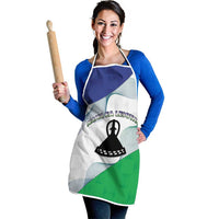 Lesotho Apron Coat Of Arms With Kente Pattern - Wonder Print Shop
