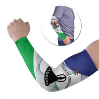 Lesotho Arm Sleeves Coat Of Arms With Kente Pattern - Wonder Print Shop