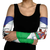 Lesotho Arm Sleeves Coat Of Arms With Kente Pattern - Wonder Print Shop