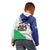 Personalized Lesotho Kid Hoodie Coat Of Arms With Kente Pattern - Wonder Print Shop