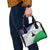 Lesotho Shoulder Handbag Coat Of Arms With Kente Pattern - Wonder Print Shop