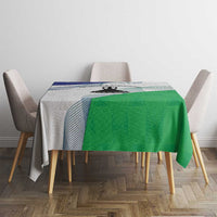 Lesotho Tablecloth Coat Of Arms With Kente Pattern - Wonder Print Shop