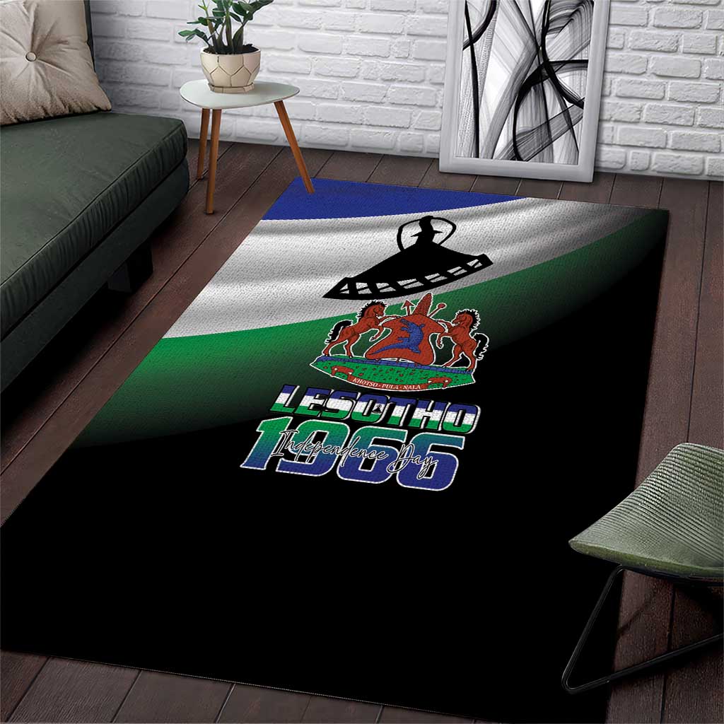 Lesotho 1966 Area Rug Happy Independence Day - Wonder Print Shop