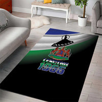 Lesotho 1966 Area Rug Happy Independence Day - Wonder Print Shop