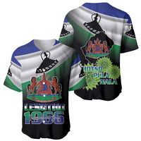 Lesotho 1966 Baseball Jersey Happy Independence Day - Wonder Print Shop