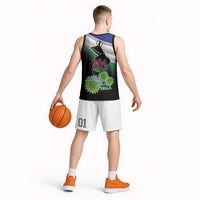 Lesotho 1966 Basketball Jersey Happy Independence Day - Wonder Print Shop