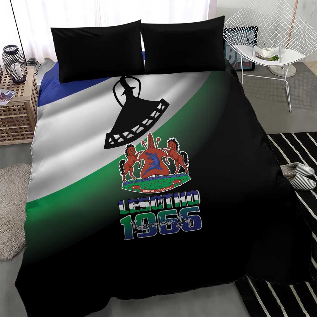 Lesotho 1966 Bedding Set Happy Independence Day - Wonder Print Shop