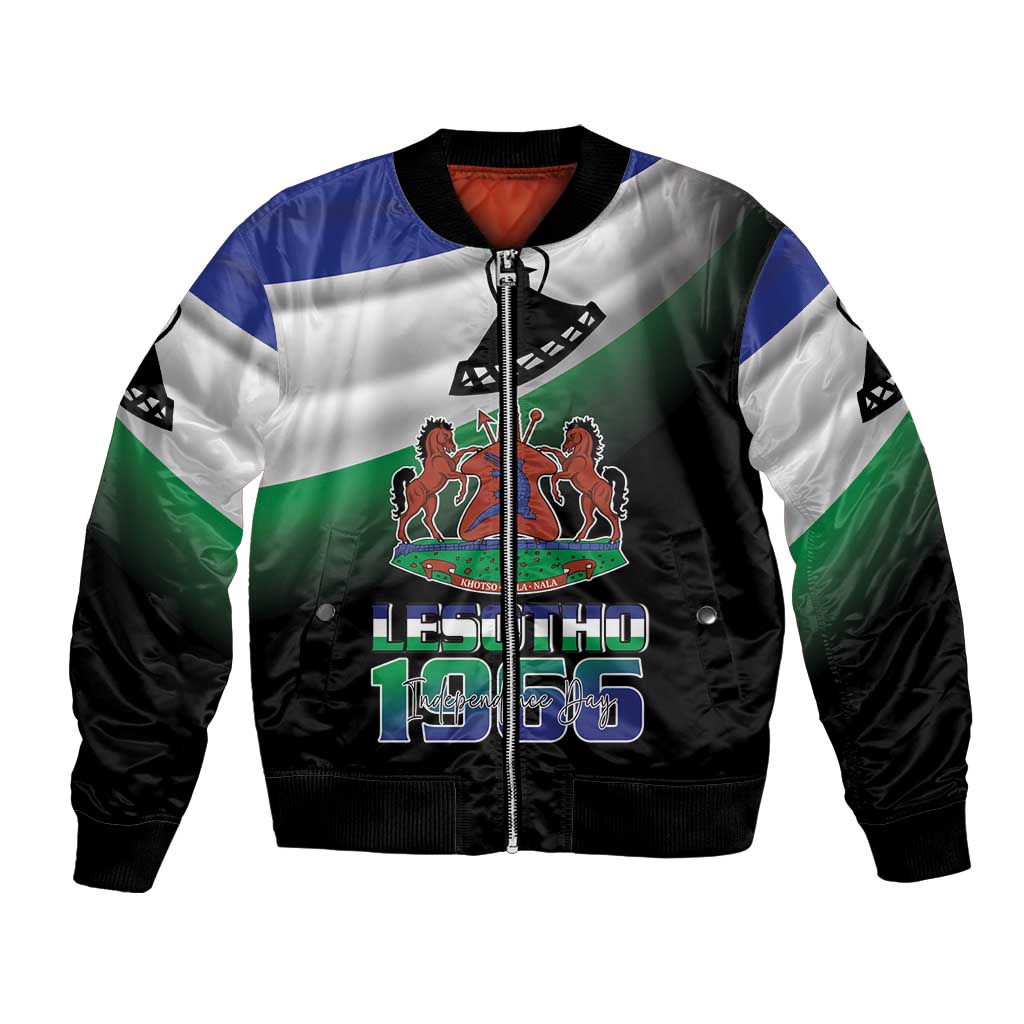 Lesotho 1966 Bomber Jacket Happy Independence Day - Wonder Print Shop