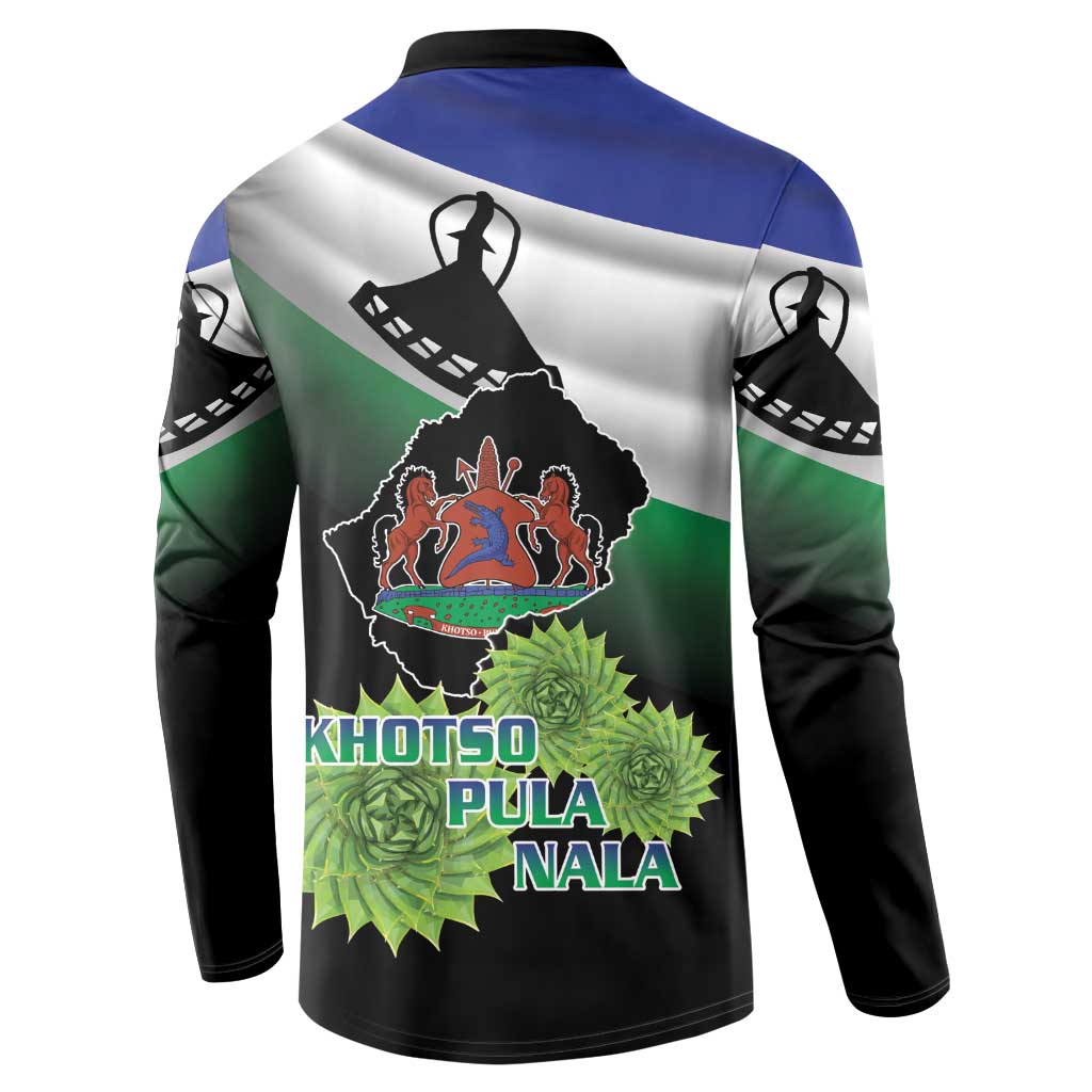 Lesotho 1966 Button Sweatshirt Happy Independence Day - Wonder Print Shop