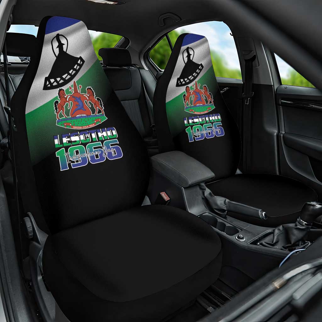 Lesotho 1966 Car Seat Cover Happy Independence Day - Wonder Print Shop