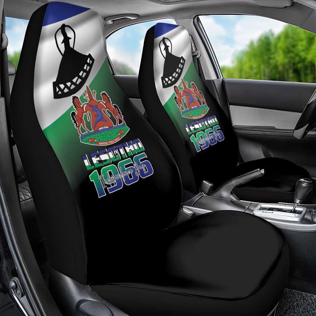 Lesotho 1966 Car Seat Cover Happy Independence Day - Wonder Print Shop
