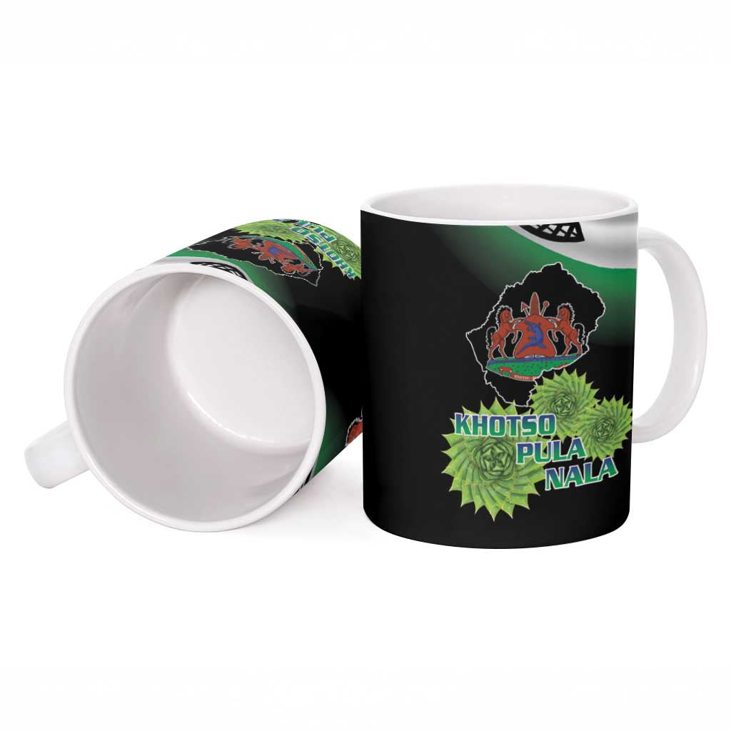 Lesotho 1966 Ceramic Mug Happy Independence Day - Wonder Print Shop