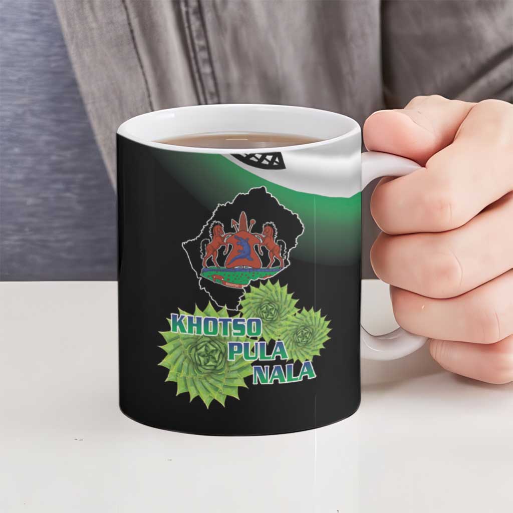 Lesotho 1966 Ceramic Mug Happy Independence Day - Wonder Print Shop