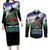 Lesotho 1966 Couples Matching Long Sleeve Bodycon Dress and Long Sleeve Button Shirt Happy Independence Day - Wonder Print Shop