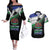 Lesotho 1966 Couples Matching Off The Shoulder Long Sleeve Dress and Hawaiian Shirt Happy Independence Day - Wonder Print Shop