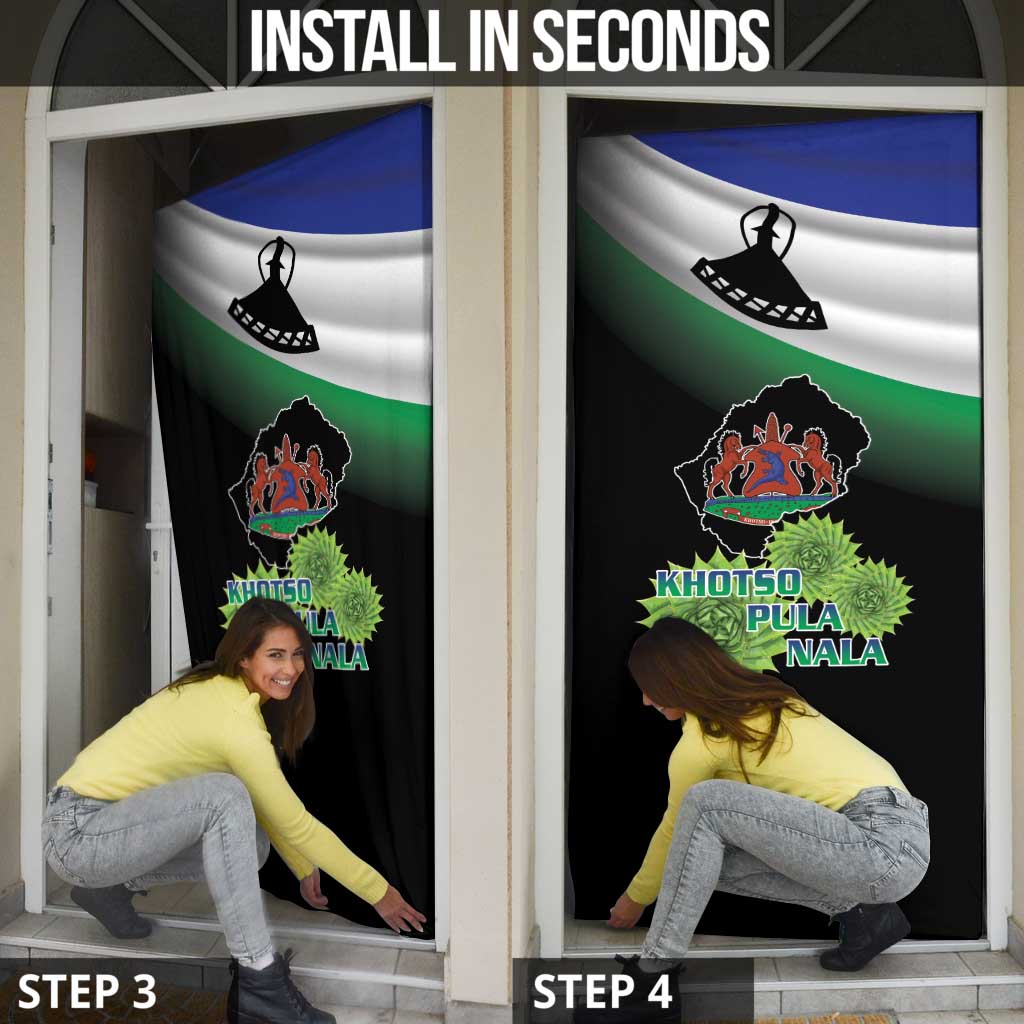 Lesotho 1966 Door Cover Happy Independence Day - Wonder Print Shop