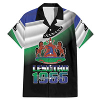 Lesotho 1966 Family Matching Mermaid Dress and Hawaiian Shirt Happy Independence Day - Wonder Print Shop