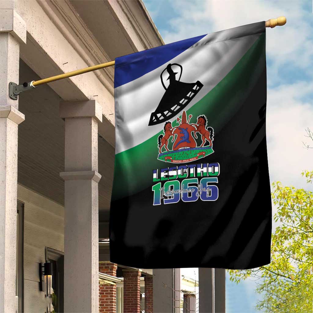 Lesotho 1966 Garden Flag Happy Independence Day - Wonder Print Shop