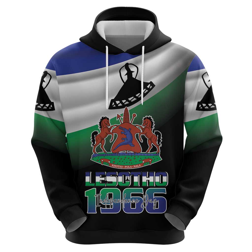 Lesotho 1966 Hoodie Happy Independence Day - Wonder Print Shop