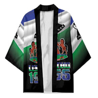 Lesotho 1966 Kimono Happy Independence Day - Wonder Print Shop