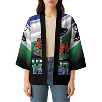 Lesotho 1966 Kimono Happy Independence Day - Wonder Print Shop