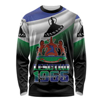 Lesotho 1966 Long Sleeve Shirt Happy Independence Day - Wonder Print Shop