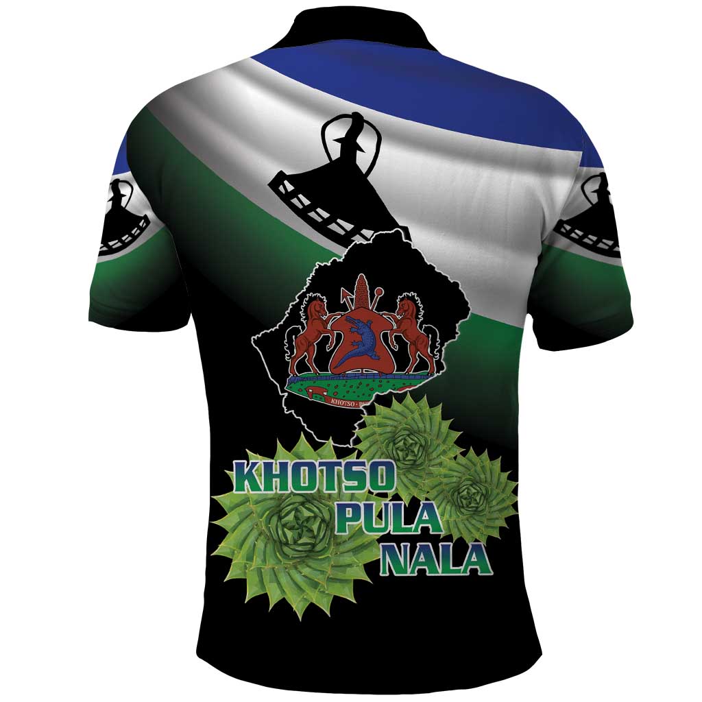 Lesotho 1966 Polo Shirt Happy Independence Day - Wonder Print Shop