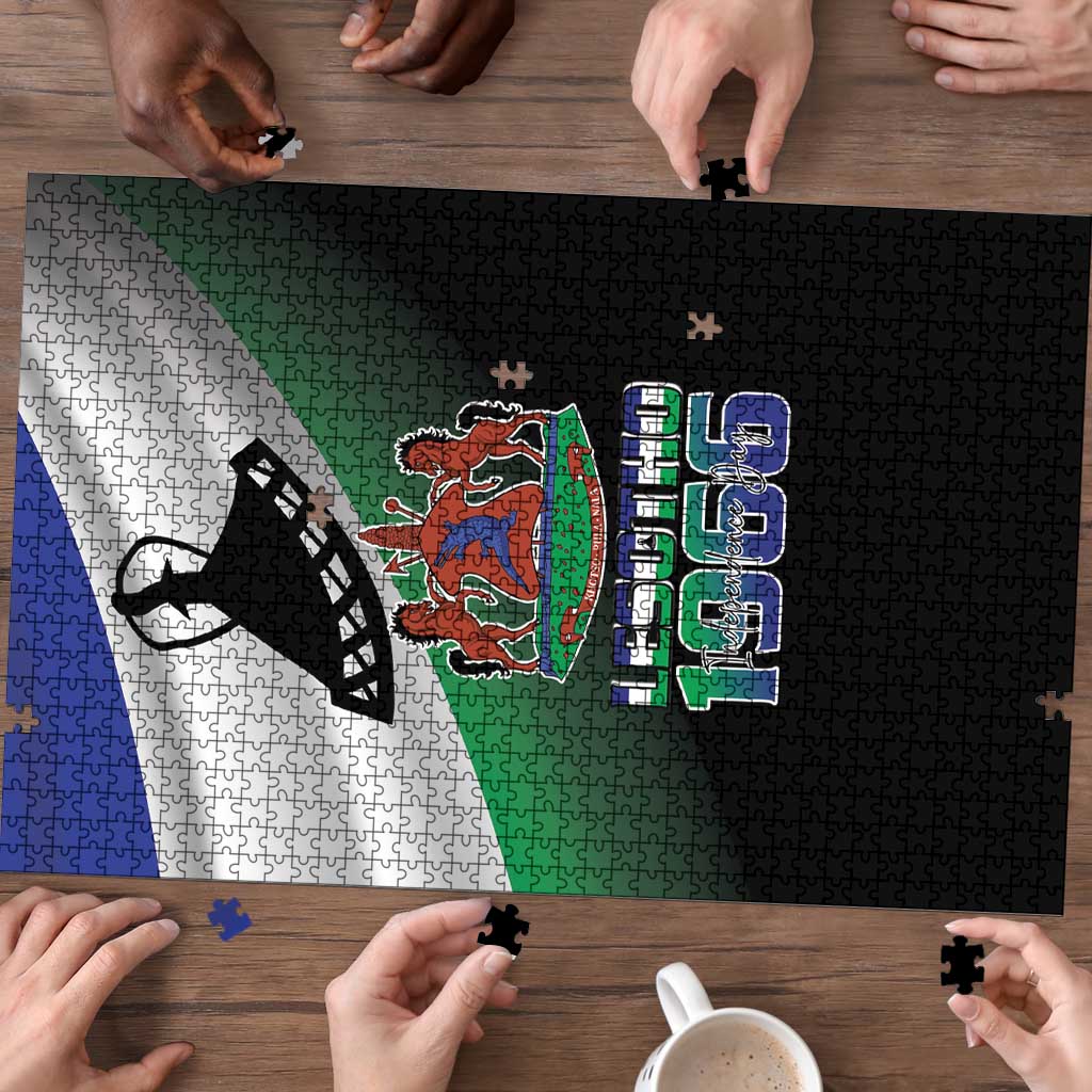 Lesotho 1966 Puzzle Happy Independence Day - Wonder Print Shop