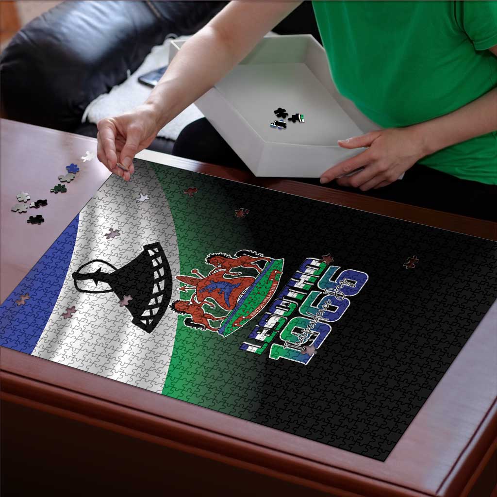 Lesotho 1966 Puzzle Happy Independence Day - Wonder Print Shop