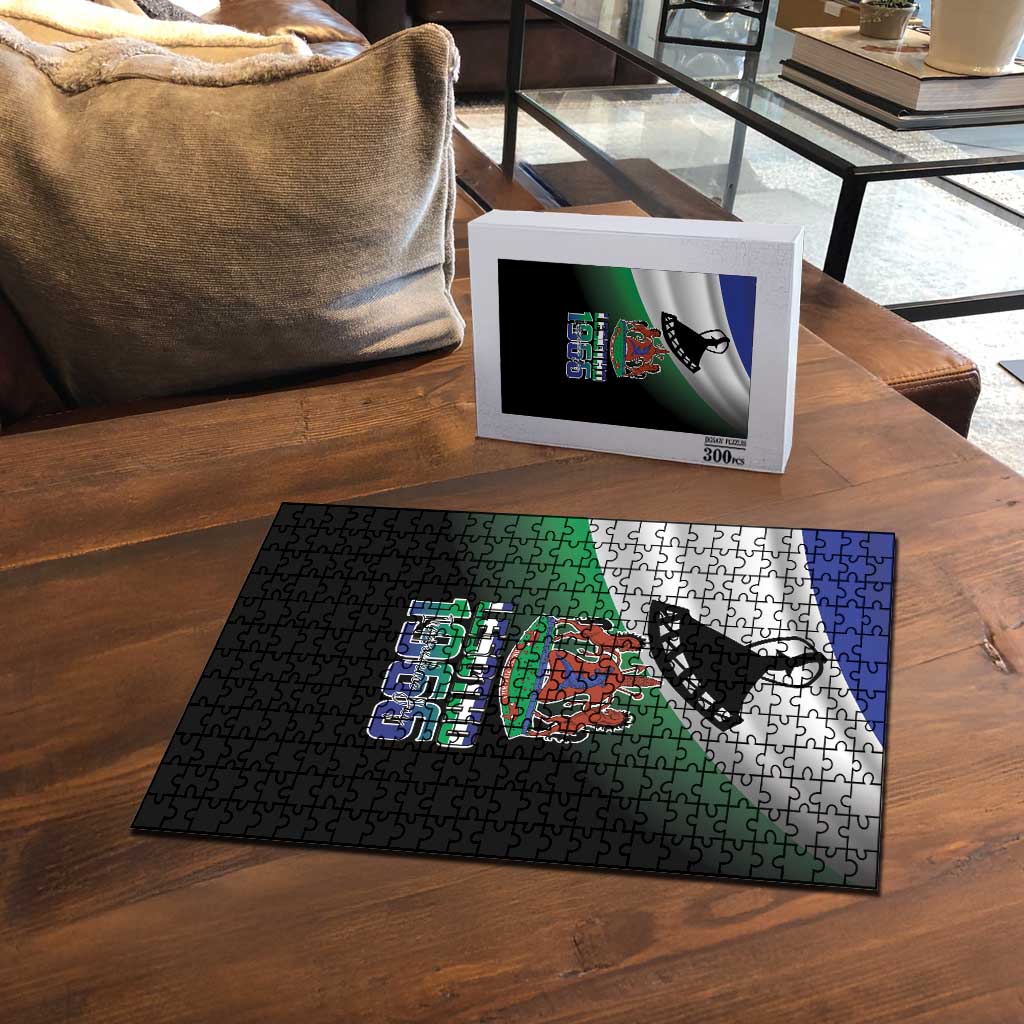 Lesotho 1966 Puzzle Happy Independence Day - Wonder Print Shop