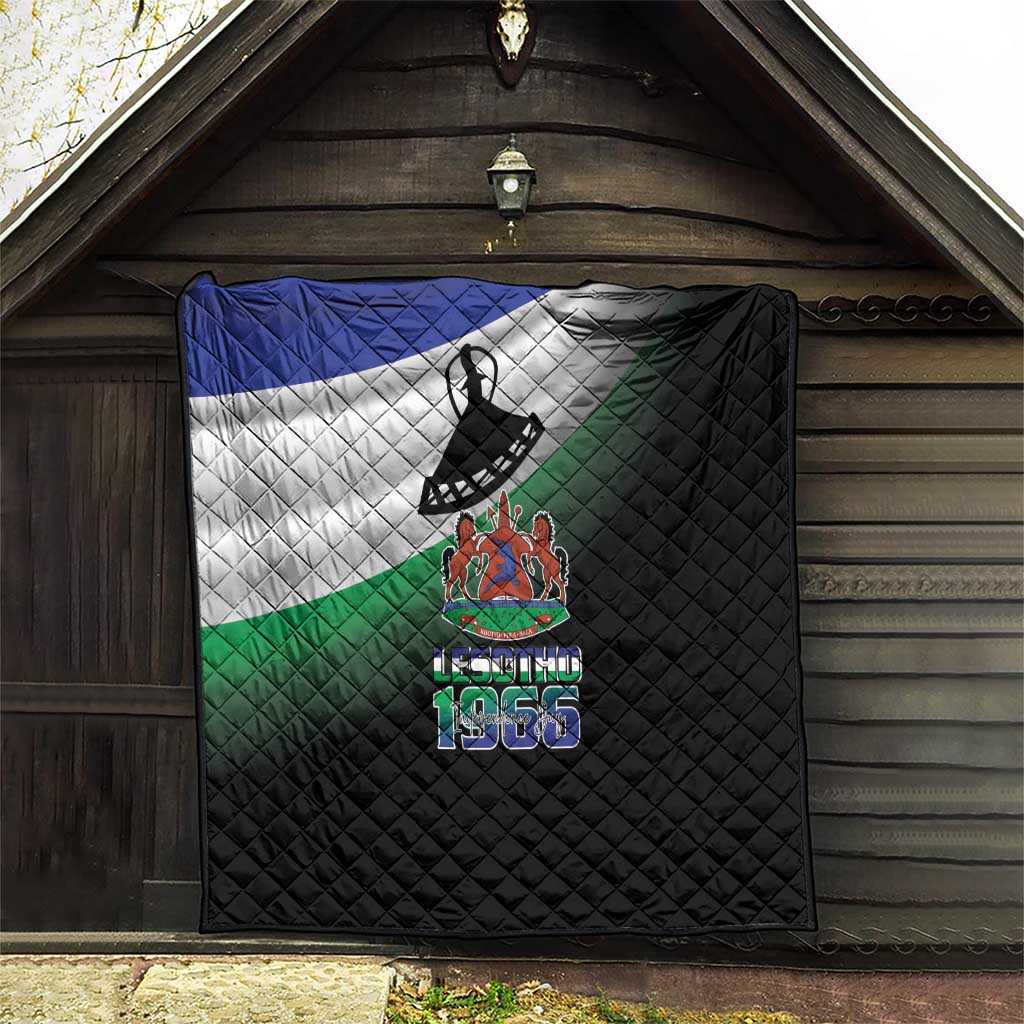 Lesotho 1966 Quilt Happy Independence Day - Wonder Print Shop