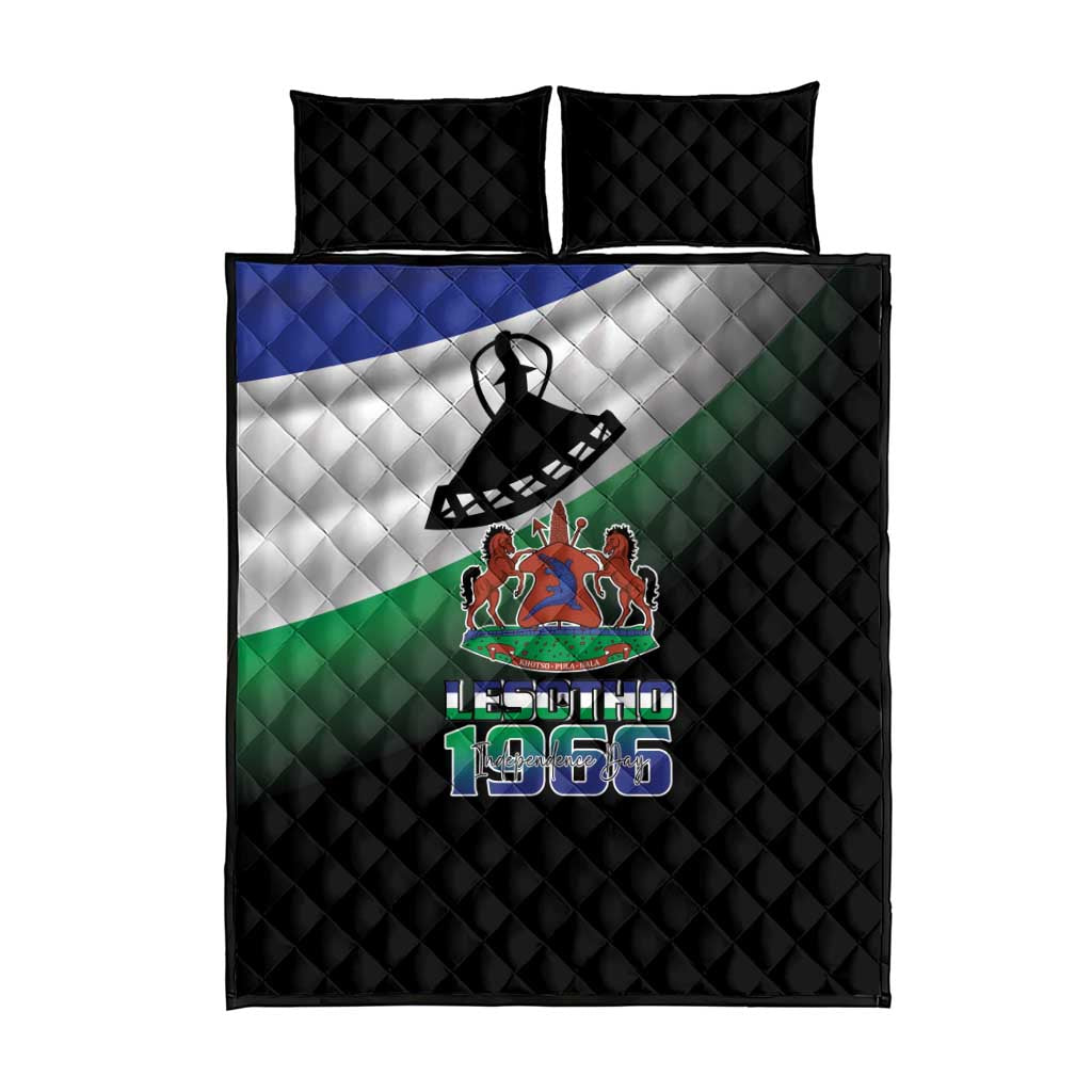 Lesotho 1966 Quilt Bed Set Happy Independence Day - Wonder Print Shop