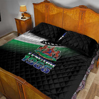 Lesotho 1966 Quilt Bed Set Happy Independence Day - Wonder Print Shop