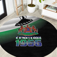Lesotho 1966 Round Carpet Happy Independence Day - Wonder Print Shop