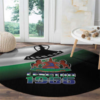 Lesotho 1966 Round Carpet Happy Independence Day - Wonder Print Shop