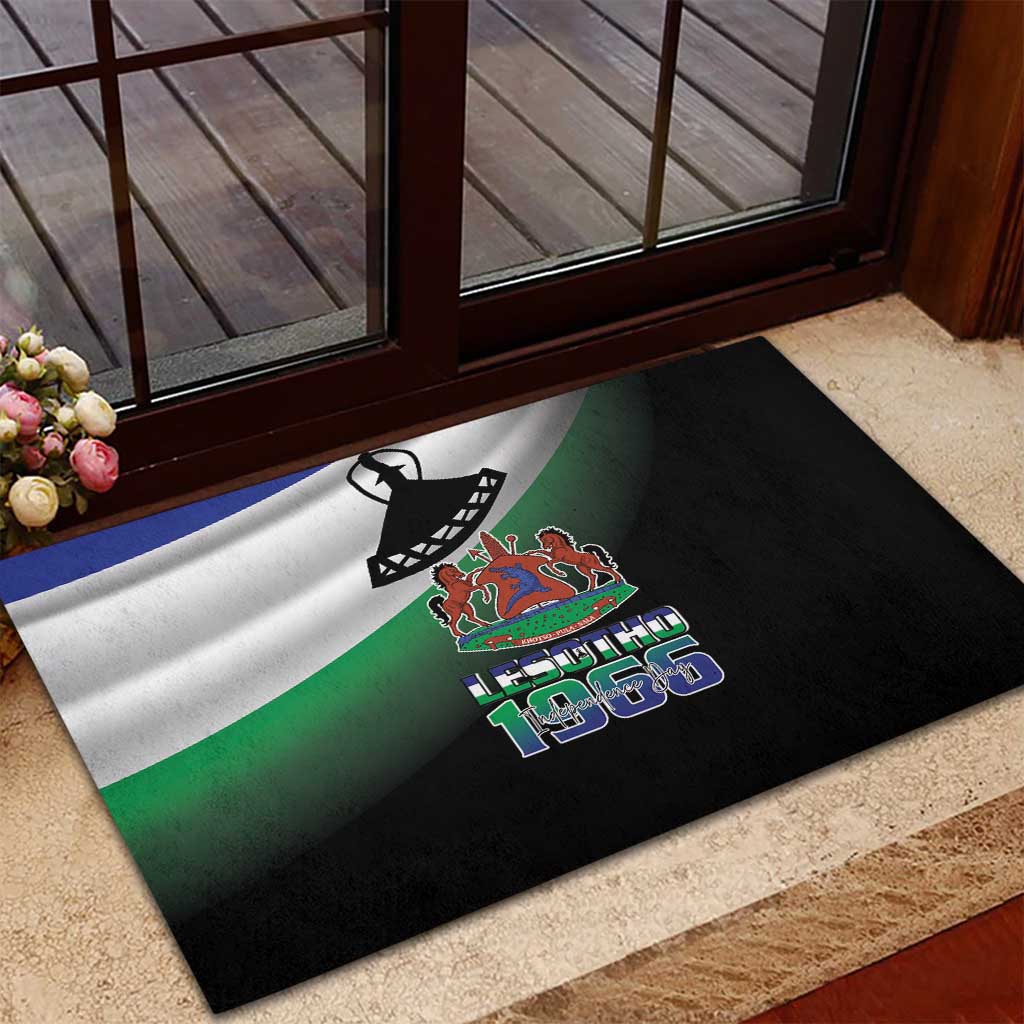 Lesotho 1966 Rubber Doormat Happy Independence Day - Wonder Print Shop