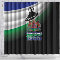 Lesotho 1966 Shower Curtain Happy Independence Day - Wonder Print Shop