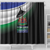 Lesotho 1966 Shower Curtain Happy Independence Day - Wonder Print Shop
