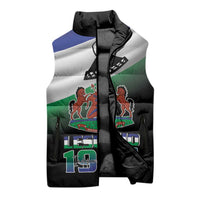 Lesotho 1966 Sleeveless Puffer Jacket Happy Independence Day - Wonder Print Shop
