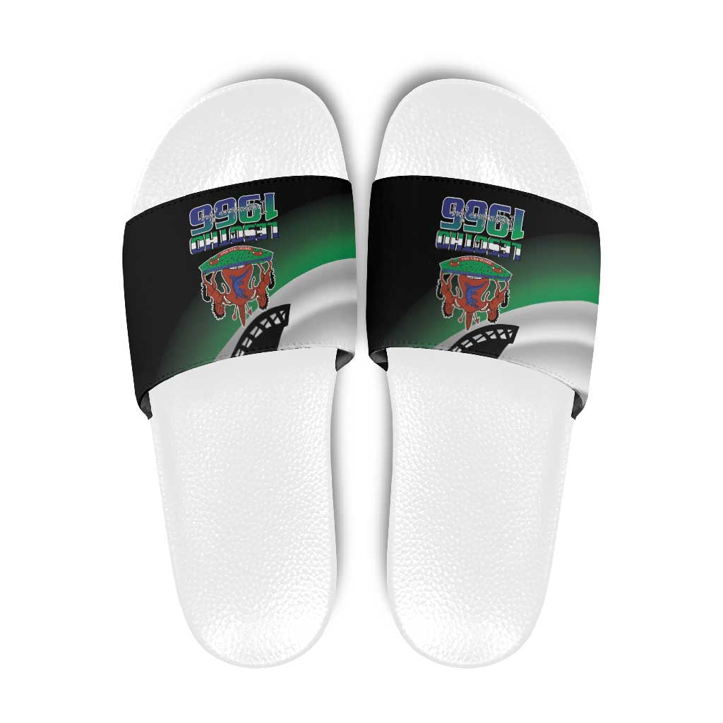 Lesotho 1966 Slide Sandals Happy Independence Day - Wonder Print Shop