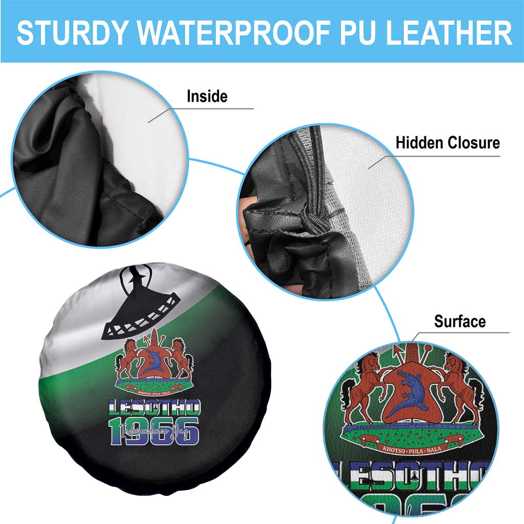 Lesotho 1966 Spare Tire Cover Happy Independence Day - Wonder Print Shop